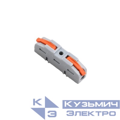 Клемма монтажная СМК PTC-1P 4211 BL/4 450В 32А 0.08-2.5(4.0)кв.мм JazzWay 5073661