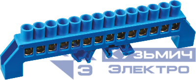 Шина нулевая на DIN-изоляторе в оболочке 8х12-14 Navigator 71190