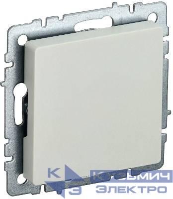 Заглушка с суппортом BRITE МЗ10-БрКр механизм беж. IEK BR-PL10-K10