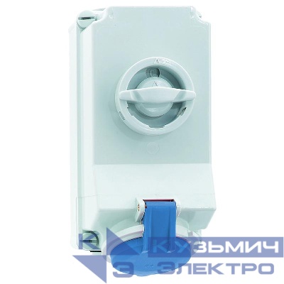 Розетка настенная 32А 3п IP44 с блокировк. Bals 16013