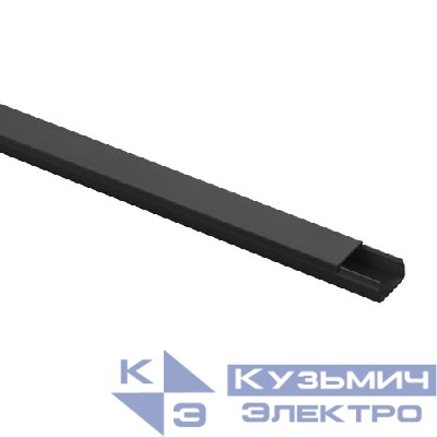Кабель-канал 15х10 L2000 черн. KK-B-15-10 Эра Б0061737