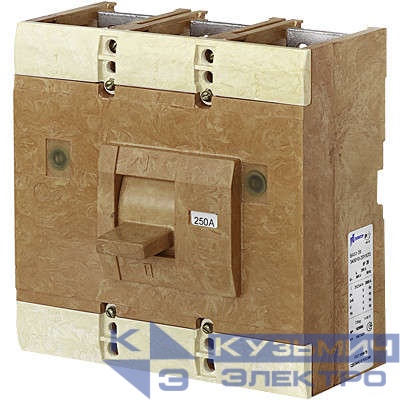 Выключатель автоматический 3п 630А ВА51-39-340010-20 УХЛ3 660В передн. подкл.: Al шина Контактор 1002265
