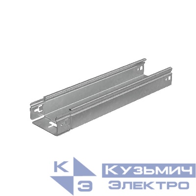 Лоток листовой неперфорированный 100х50 L2000 сталь 1.5мм "Быстрый монтаж ПЛЮС" LNplus50-100-1.5-2000 КМ PL2874