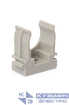 Держатель для труб (клипса) d16мм для монтажн. пистолета пластик. RAL7035 OBO 6836301