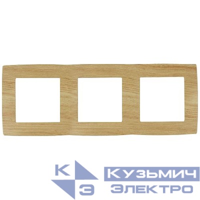 Рамка 3-м 12-5003-11 сосна ЭРА Б0019148