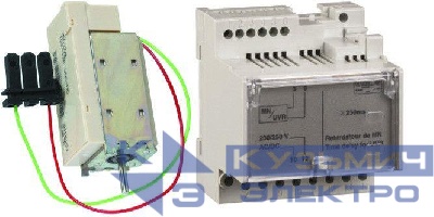 Расцепитель MN+замедлитель по 400В AC SE SPA-MNR4A