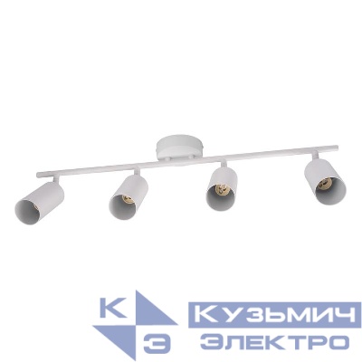 Светильник PCL-0404 4xGU10 IP20 230В WH настен./потолочн. декор. под лампу JazzWay 5066700