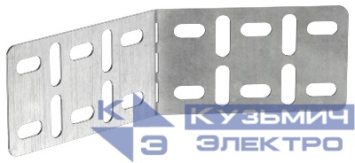 Пластина соединительная регулируемая H=80мм IEK CLM40D-PSR-080