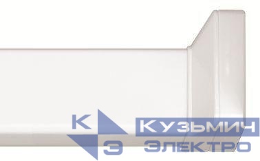 Ввод в блок кондиционера для короба 70х40 лев. Angara DKC AIR70411