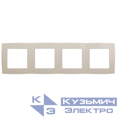 Рамка 4-м 12-5004-02 сл. кость ЭРА Б0014772