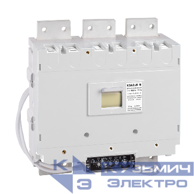 Выключатель автоматический 3п 1600А 80кА ВА55-43-334710 УХЛ3 690В AC НР=230В AC/220В DC КЭАЗ 108088