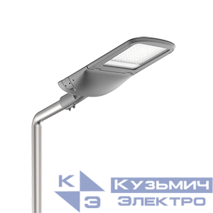 Светильник светодиодный Tornado Parking 100Вт 2700К уличный крепление на консоль RAL7045 сер. муар VARTON V1-S1-70443-40L24-6610027