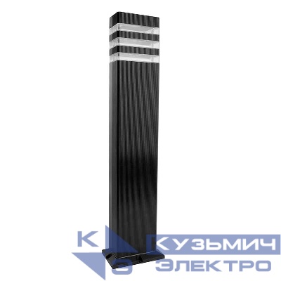 Светильник DH0808-P GU10 220-240В садово-парковый с клеммой в комплекте пластик черн. FERON 51542