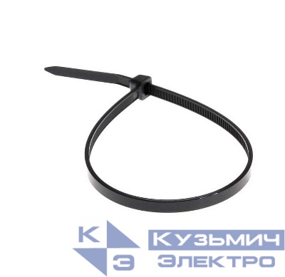 Хомут кабельный 3.6х250 нейл. черн. (уп.100шт) Rexant 07-0251