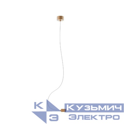 Чаша потолочная с питанием ART-APRIORI-CANOPY-SIDE-L1500-POWER (GD) IP20 металл Arlight 039641