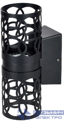 Светильник светодиодный 5103 настенный 10Вт 4000К IP54 уличный черн. IEK LT-DBU0-5103-010-40-K02