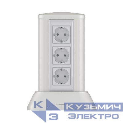 Мини-колонна для эл. установ. 0.25м алюм. сер. мет. DKC 19521