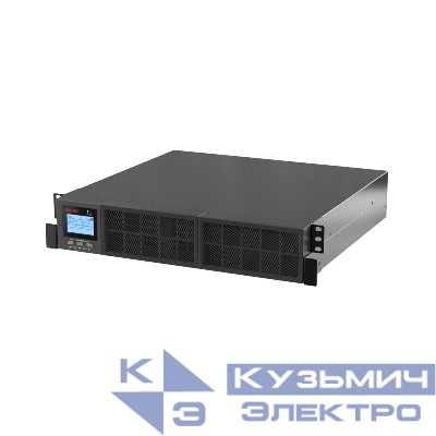 Источник бесперебойного питания Онлайн для Small Rackmount 2000 ВА/2000Вт 1/1 8xIEC C13 1хIEC C19 EPO USB RS-232 Rack 2U 4х9А.ч DKC SMALLR2A5I