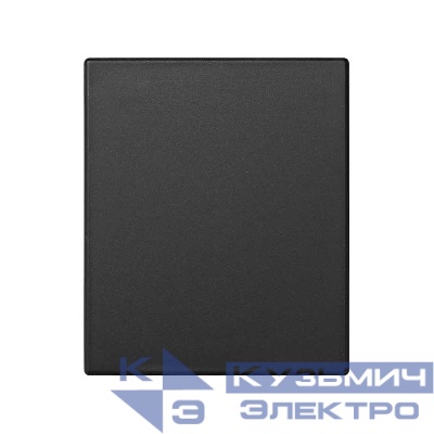 Заглушка Simon82 Centralizations шир. графит 82800-58