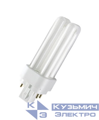 Лампа люминесцентная компактная DULUX D/E 26Вт/840 G24q-3 OSRAM 4099854122453