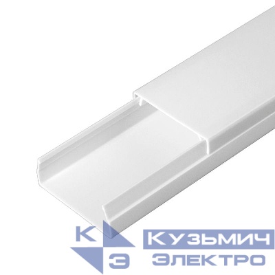 Кабель-канал 40х16 L2000 с двойн. замком бел. Промрукав PR.0325206