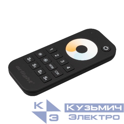 Пульт SMART-R34-MIX Black (4 зоны 2.4G) IP20 пластик Arlight 031936