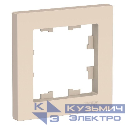 Рамка 1-м AtlasDesign беж. SE ATN000201