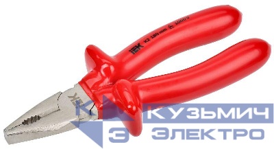 Пассатижи диэлектрические Profi 180мм 1000В ARMA2L 3 IEK A2L3-PL20-K2-180