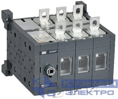 Выключатель-разъединитель ВРК 3п 250А реверс. без рукоятки KARAT IEK KA-VR20-3-0250