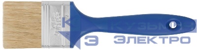 Кисть флейцевая "Модерн" натур. светл. щетина пластик. ручка 2дюйм (50мм) FIT 01155