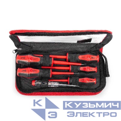 Набор диэлектрических отверток "Профи" НИО-06 КВТ 78617