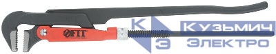 Ключ трубный газовый 90гр (тип L) инстр.сталь 1.5дюйм (400мм) FIT 70372