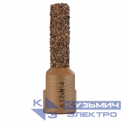 Diamond Industrial Шарошка по дереву твердосплавная 12х40/70 мм M14 цилиндрическая Diamond Industrial