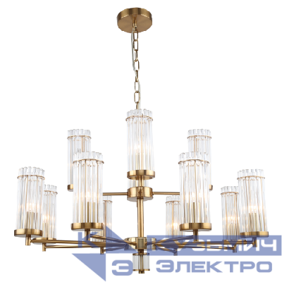 Люстра Dolly 2074-312 12хE14 40Вт классика Rivoli Б0055537