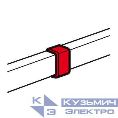 Накладка на стык для кабель-канала 32х20 Leg 033604