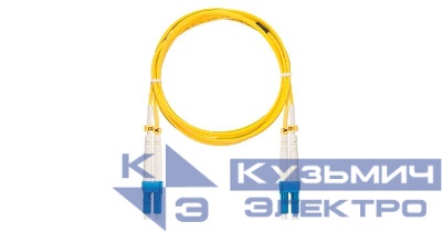 Патч-корд NMF-PC2S2C2-LCU-LCU-002 волоконно-оптический соед. одномод. 9/125мкм стандарта OS2 LC/UPC-LC/UPC двойн. LSZH нг(В)-HFLTx 2мм желт. 2м NIKOMAX NMF-PC2S2C2-LCU-LCU-002