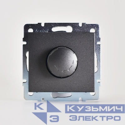 Механизм светорегулятора СП 800Вт Rain матов. черн. графит LEZARD 703-4188-115