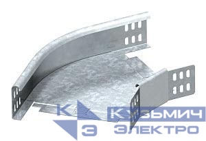 Угол для лотка горизонтальный 45град. 300х60 RB 45 630 FS гор. оцинк. OBO 7066317