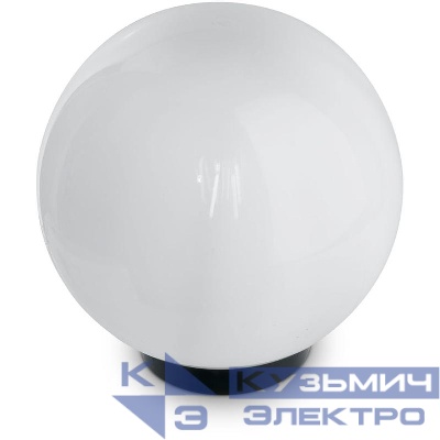 Светильник НТУ 01-60-201 E27 230В d200мм садово-парковый на столб ПМАА молочн./бел. FERON 11562