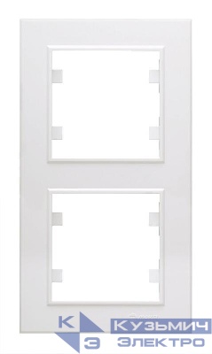 Рамка 2-м Karea вертик. бел. Makel 56001707
