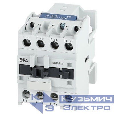Контактор КМИ-22510 25А 230В/АС3 1НО KKM21-025-230-10-E PRO Эра Б0050437
