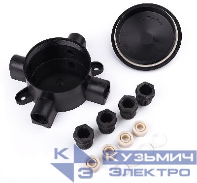 Коробка распределительная ОП 4-х рожк. У-409 полиамид ПЭМИ 43Б16А4094