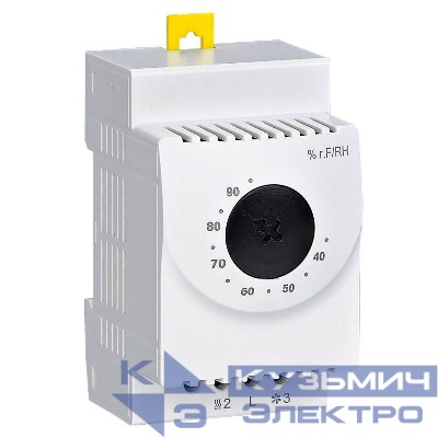 Гигростат с регулирируемым диапазоном влажности 35...95проц. переключ. контакт DKC R5GS01