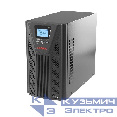 Источник бесперебойного питания Онлайн для Small Tower 3000 ВА/2700Вт 1/1 4xSchuko EPO USB RS-232 RJ45 8х7А.ч DKC SMALLT3A10S