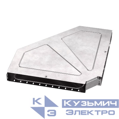 Угол горизонтальный внутренний 90град. 600х80 с крышкой Стандарт Промрукав PR16.0629