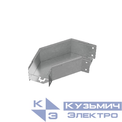 Угол для лотка горизонтальный 90град. 100х100 сталь 1мм "ПЛЮС" GLplus90-100-100 КМ PL0440