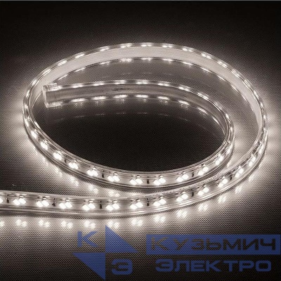 Лента светодиодная LS705 12х1Вт/м 220В IP65 4000 с 1 сетевым шнуром 2 заглушками 2 коннекторами в комплекте (уп.50м) FERON 48140