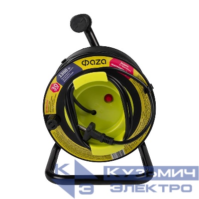 Удлинитель на катушке 1х30м CR-01-3000 ФАZА 5063761