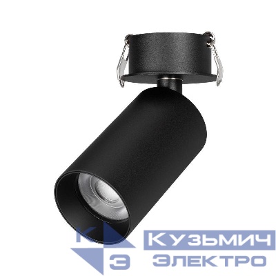 Светильник светодиодный SP-GABI-BUILT-FLAP-R50-9W Warm3000 (BK 60 deg 230В) IP40 металл Arlight 052354