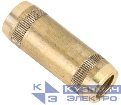 Муфта соединительная d22мм латунь IEK ZMS10-40-022
